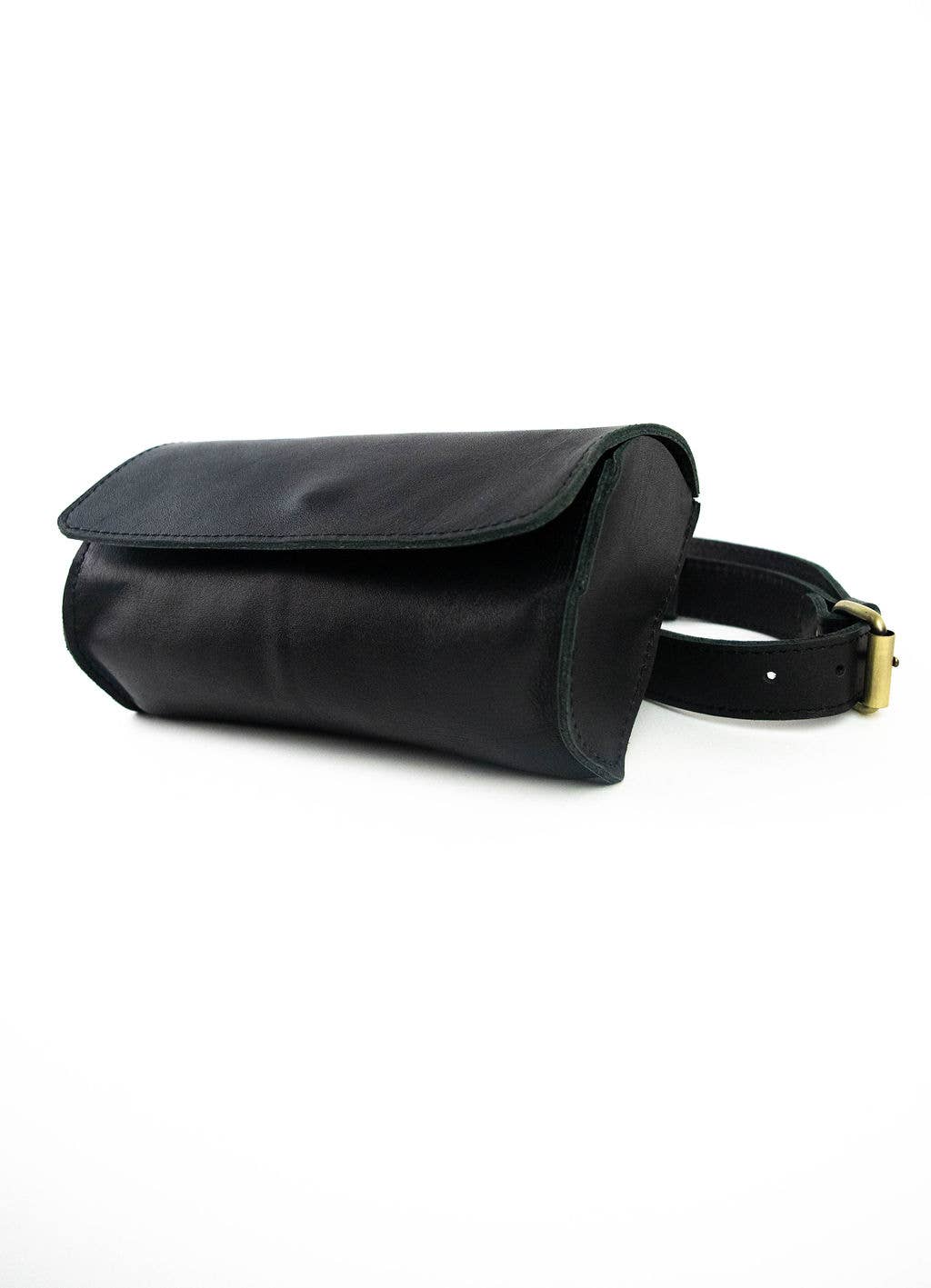 Bintu Barrel Fanny Pack - Black