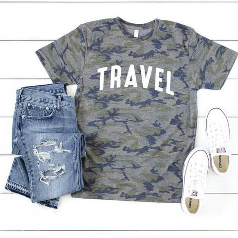 Camo Travel T-Shirt