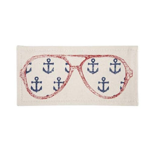 Captain Sunglass Case - Red