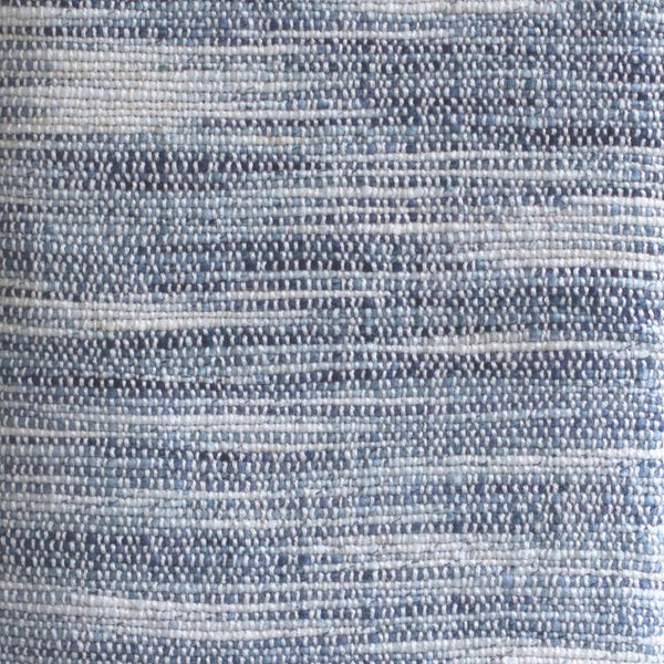 Watercolor Abstract Woven Throw in Blue